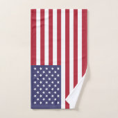 Amerikaanse vlag bad handdoek (Handdoek)