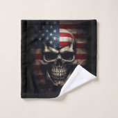 Amerikaanse vlag bad handdoek (Wasdoekje)