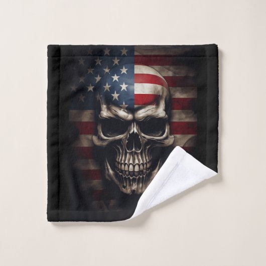 Amerikaanse vlag bad handdoek (Wasdoekje)