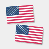 Amerikaanse vlag badge (Voor- en achterkant)