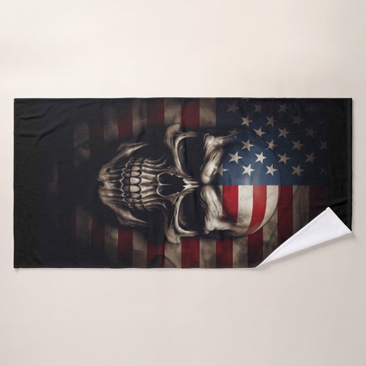 Amerikaanse vlag badhanddoek (Badhanddoek)