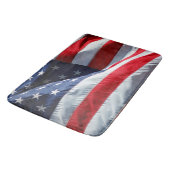 Amerikaanse vlag badmat (Gekanteld)