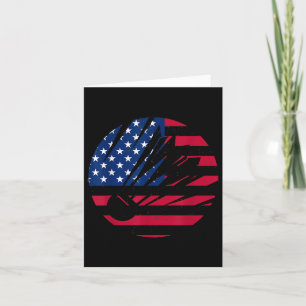 Amerikaanse Vlag Badminton Shirt Mannen Vrouwen US Kaart