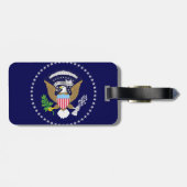 Amerikaanse vlag bagagelabel (Achterkant horizontaal)