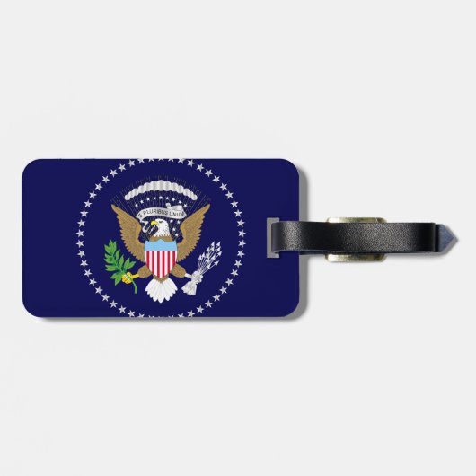 Amerikaanse vlag bagagelabel (Achterkant horizontaal)