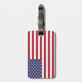 Amerikaanse vlag bagagelabel (Achterkant verticaal)