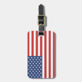 Amerikaanse vlag bagagelabel (Voorkant verticaal)