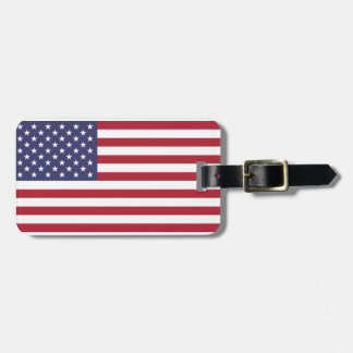Amerikaanse vlag bagagelabel