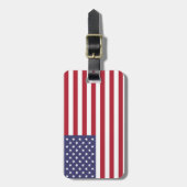 Amerikaanse vlag bagagelabel (Voorkant verticaal)