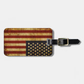  Amerikaanse vlag Bagagelabel (Voorkant horizontaal)