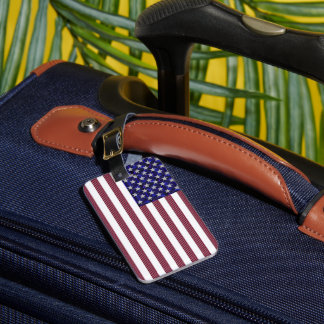 Amerikaanse vlag bagagelabel