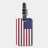 Amerikaanse vlag bagagelabel (Voorkant verticaal)