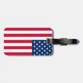 Amerikaanse vlag Bagagelabel Patriottisch (Achterkant horizontaal)