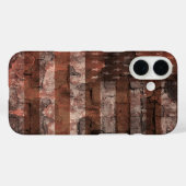 Amerikaanse Vlag Bakstenen Muur Case-Mate iPhone Case (Achterkant (horizontaal))