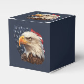 Amerikaanse vlag Bald Eagle Bedankdoosjes (Voorkant Zijde)