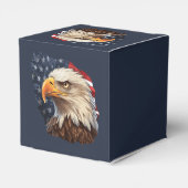 Amerikaanse vlag Bald Eagle Bedankdoosjes (Achterkant)