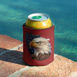 Amerikaanse vlag Bald Eagle Blikjeskoeler