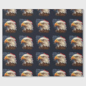 Amerikaanse vlag Bald Eagle Cadeaupapier (Vlak)