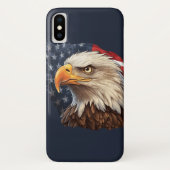 Amerikaanse vlag Bald Eagle Case-Mate iPhone Case (Achterkant)