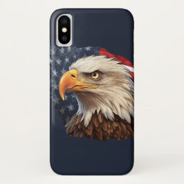 Amerikaanse vlag Bald Eagle Case-Mate iPhone Case