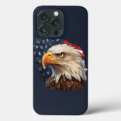 Amerikaanse vlag Bald Eagle Case-Mate iPhone Case (Achterkant)