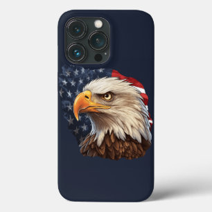 Amerikaanse vlag Bald Eagle Case-Mate iPhone Case