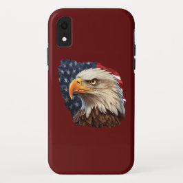 Amerikaanse vlag Bald Eagle Case-Mate iPhone Case