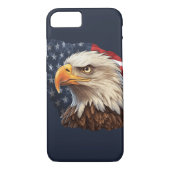 Amerikaanse vlag Bald Eagle Case-Mate iPhone Case (Achterkant)