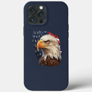 Amerikaanse vlag Bald Eagle Case-Mate iPhone Case