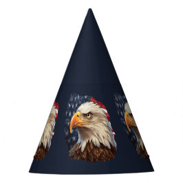 Amerikaanse vlag Bald Eagle Feesthoedjes
