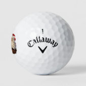 Amerikaanse vlag Bald Eagle Golfballen (Logo)