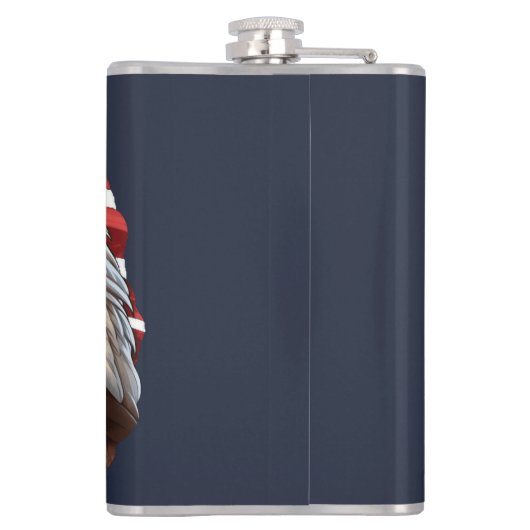 Amerikaanse vlag Bald Eagle Heupfles (Achterkant)