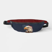 Amerikaanse vlag Bald Eagle Heuptasje (Voorkant)