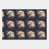 Amerikaanse vlag Bald Eagle Inpakpapier Vel (Voorkant)