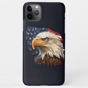 Amerikaanse vlag Bald Eagle iPhone 11Pro Max Hoesje