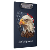 Amerikaanse vlag Bald Eagle Klembord (Rechts)