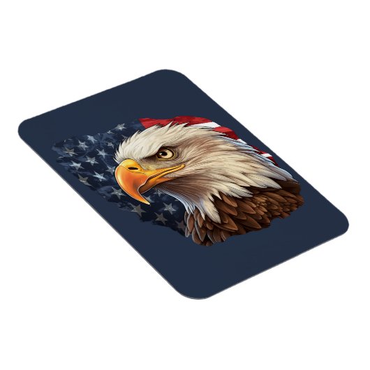 Amerikaanse vlag Bald Eagle Magneet (Rechterzijde)