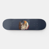 Amerikaanse vlag Bald Eagle Persoonlijk Skateboard (Horizontaal)