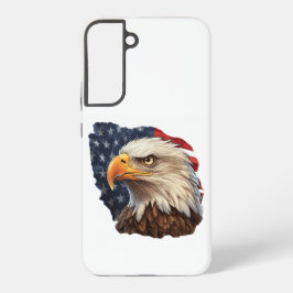 Amerikaanse vlag Bald Eagle Samsung Galaxy Hoesje