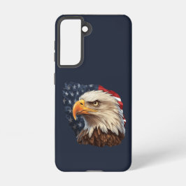 Amerikaanse vlag Bald Eagle Samsung Galaxy Hoesje