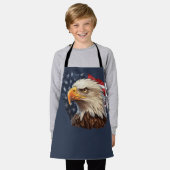 Amerikaanse vlag Bald Eagle Schort (Gedragen)