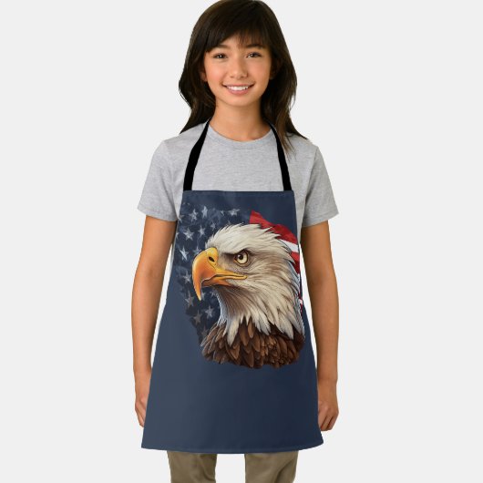 Amerikaanse vlag Bald Eagle Schort (Insitu)