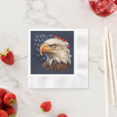 Amerikaanse vlag Bald Eagle Servet (Insitu)