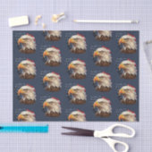 Amerikaanse vlag Bald Eagle Tissuepapier (Craft)