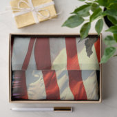 Amerikaanse vlag Bald Eagle Tissuepapier (Geschenk)