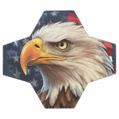 Amerikaanse vlag Bald Eagle Voetbal (Enkel)