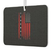 Amerikaanse vlag Baseball Apparel Baseball Pullove Luchtverfrisser (Links)