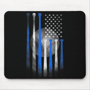 Amerikaanse vlag  Baseball Vlag pa mam Kind Muismat