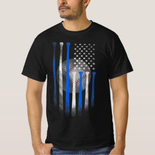 Amerikaanse vlag Baseball Vlag pa mam Kind T-shirt