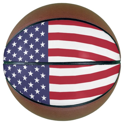 Amerikaanse vlag basketbal (Voorkant)